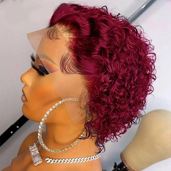 Sassy Curly Short Pixie Wigs 7 Different Color Can Choose Flash Sale