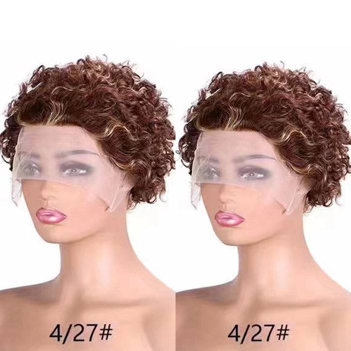 Sassy Curly Short Pixie Wigs 7 Different Color Can Choose Flash Sale