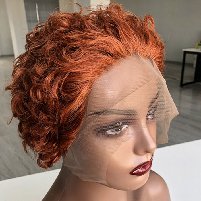 Sassy Curly Short Pixie Wigs 7 Different Color Can Choose Flash Sale lanfyhair