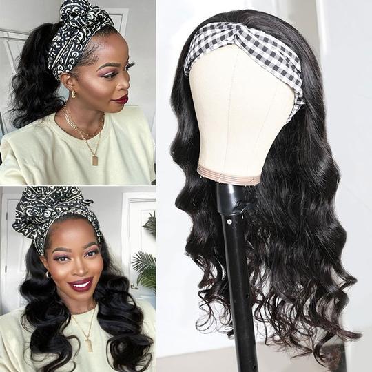 Headband Wig Human Hair Body Wave Beginner Friendly No Glue No Gel Buy 1 Get 6