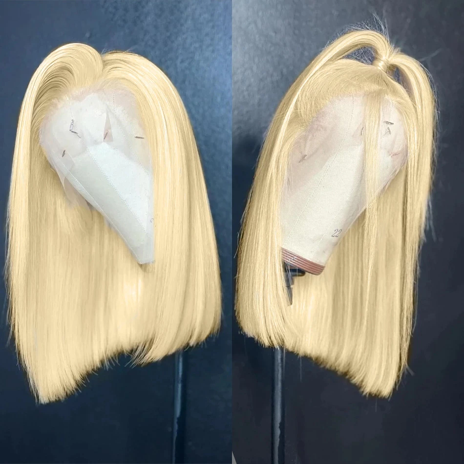 Honey Blonde Color 613 Lace Wig 180% Density Best Beauty Hair Super Flash Sale